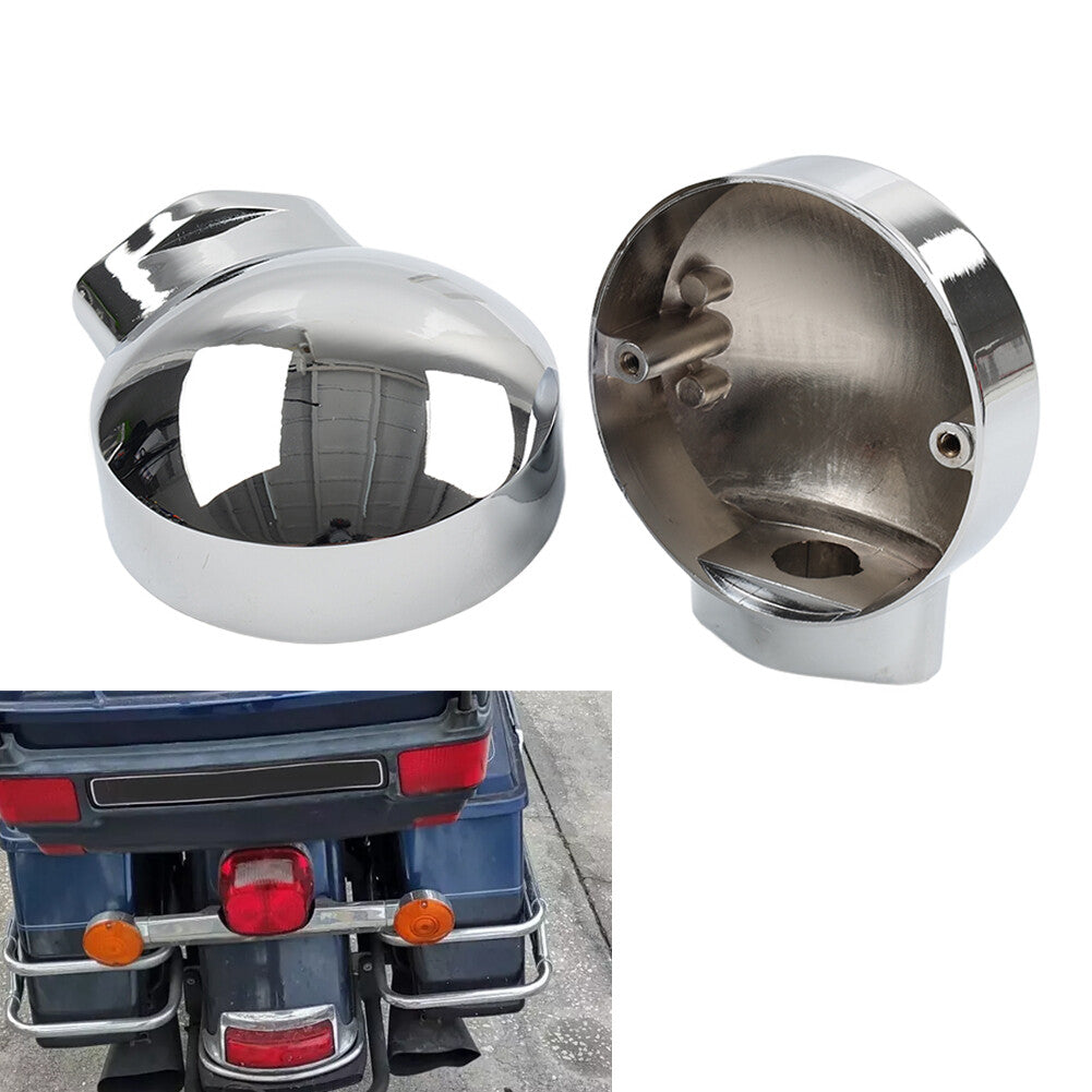 Turn Signal Light Housing Covers for Harley Electra Tour Glide FLHTCU Road King
