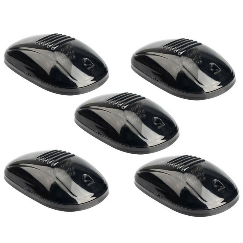 Car Pickup Smoked Black LED Cab Roof Top Marker Running Clearance Light Lamp Kit