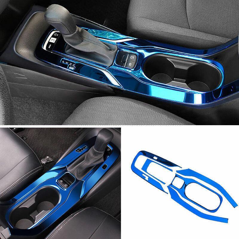 for Toyota for Corolla 2020-2023 SE XSE Blue Titanium Center Console Gearbox Panel