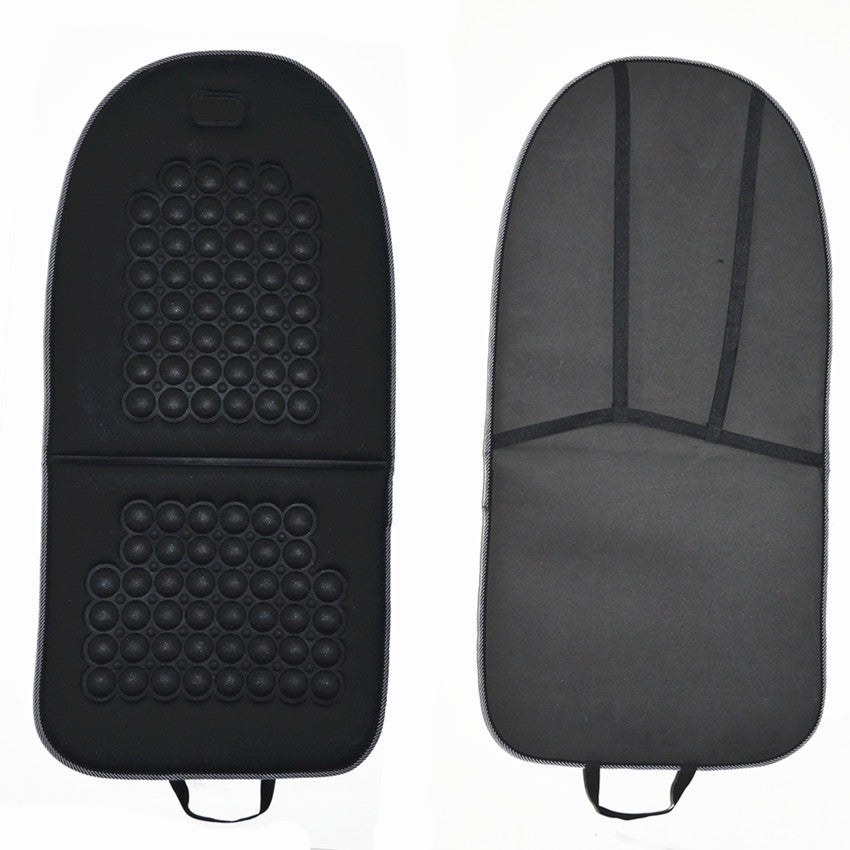 2x Car for Seat Cushion Therapy Massage Padded Bubble Foam Chair Black Pad Cover