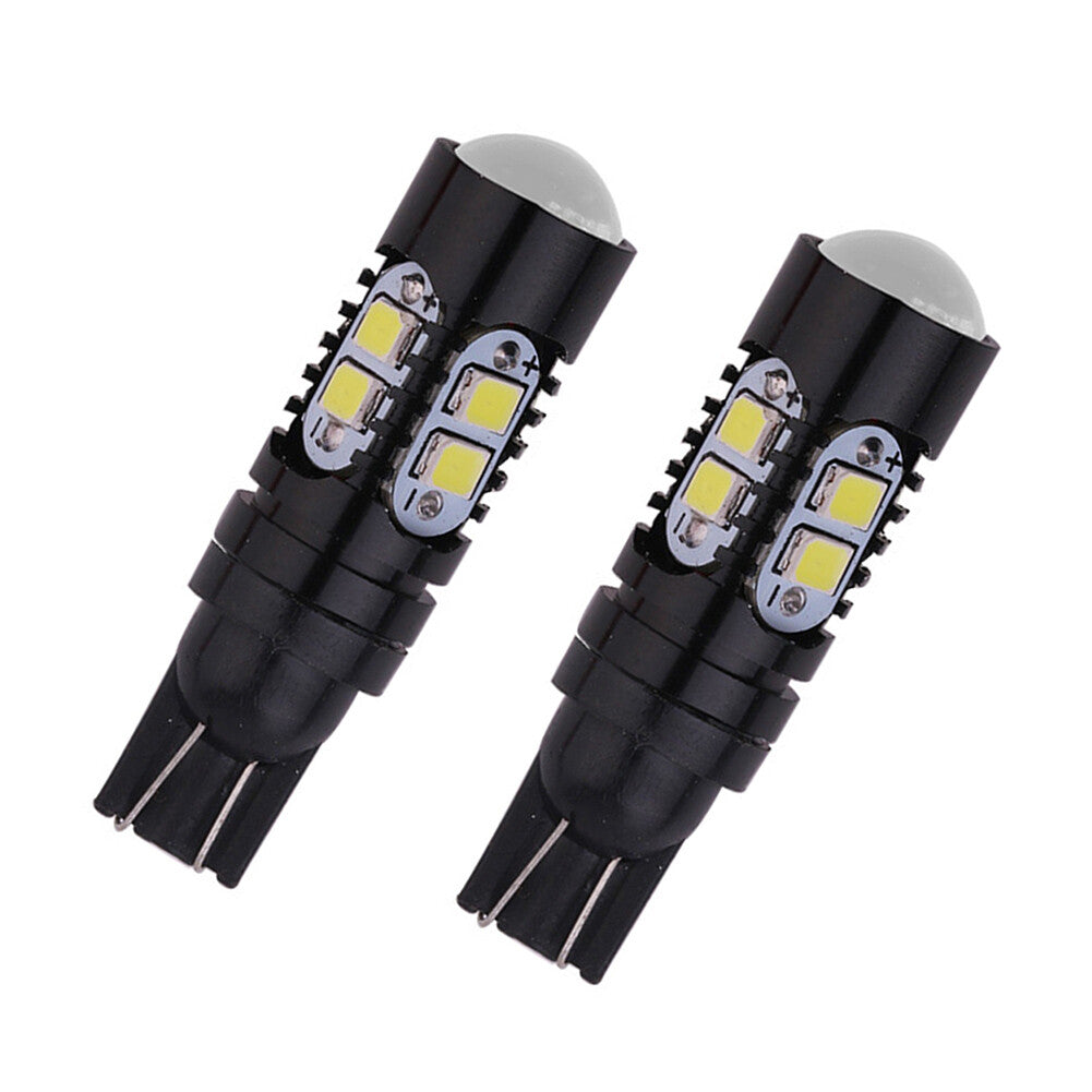 T10 2323 10-SMD LED Bulbs Bright Lights Lamps 12V 24V Pure White 2pcs/Set po