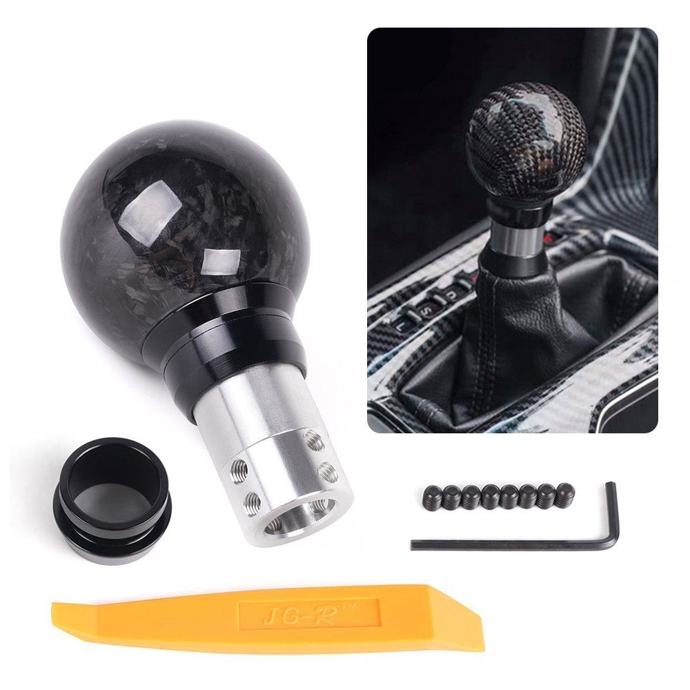 Forge Automatic AT MT Car Gear Shift Knob Shifter Push Button Press Style