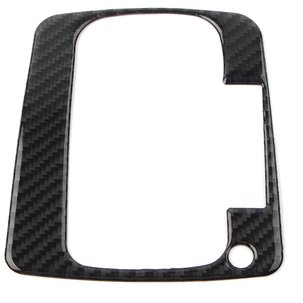LHD Carbon Fiber Central Console Gear Shift Panel Trim for Subaru Forester 13-18