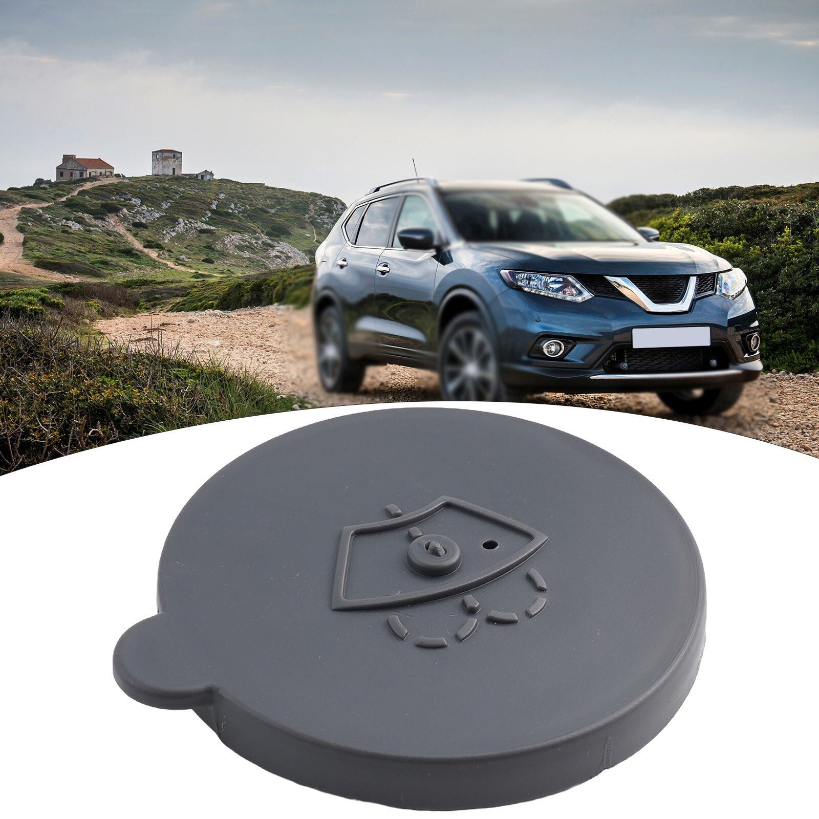 Windshield Wiper Washer Fluid Reservoir Bottle Cap for Nissan 350Z 2002-2009