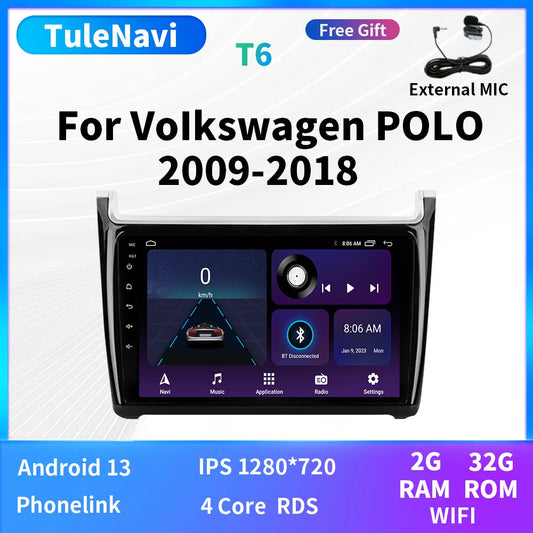 CarPlay for VW for Volkswagen POLO Android Auto Radio Car Autoradio GPS Head Unit 4G