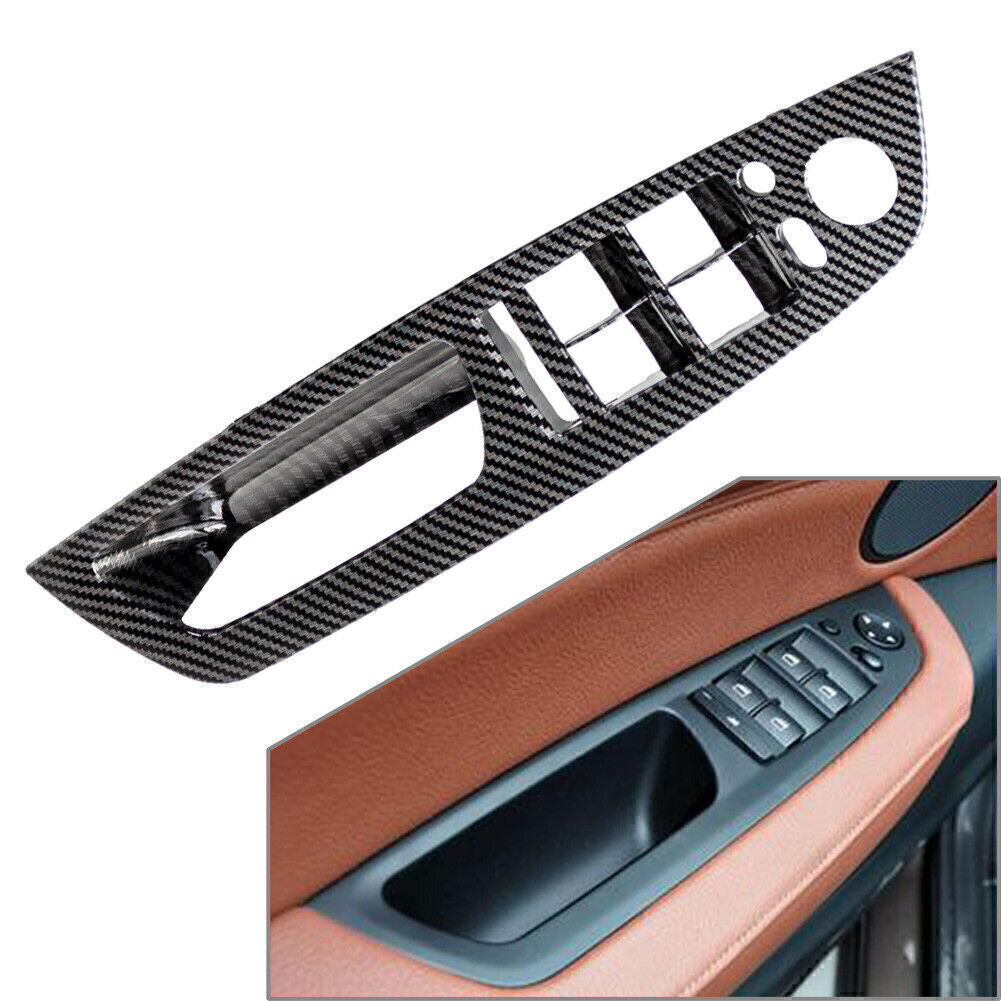 LHD Car Inner Door Handle Panel Tirm Cover Fit for BMW E70 X5 2007-2013 E71/E72 X6
