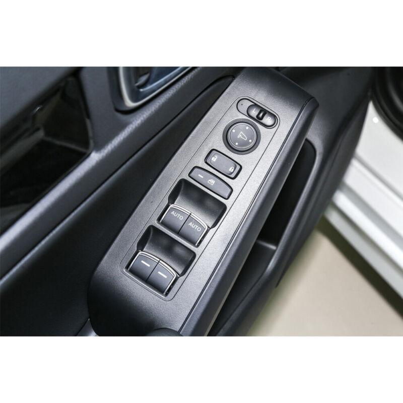 for Honda for Civic 2022-2023 Black Titanium Window Lock Lift Panel Frame Trim 4pcs