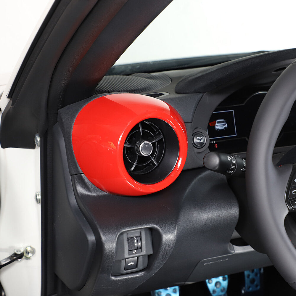 Carbon fiber ABS center console dashboard trim cover for Ford Maverick 2022