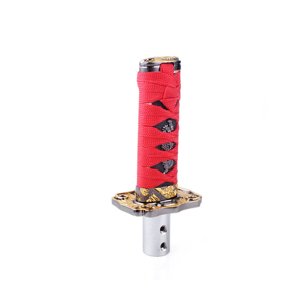 10cm Universal Samurai Sword Shift Knob Shifter Katana Metal Gear Shift Knob