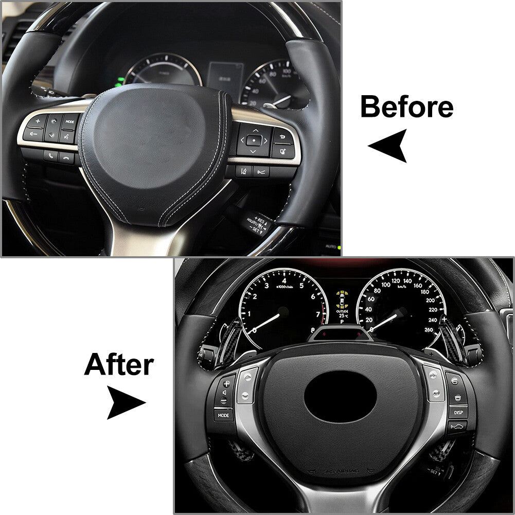 Steering Wheel Shift Paddle Extension for Lexus RX GS 200t 300 350 450h GX460