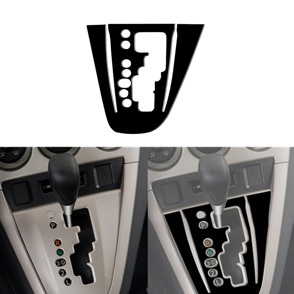 Gloss Black Gear Shift Panel Frame Cover Trim for Toyota Matrix 2009-2014