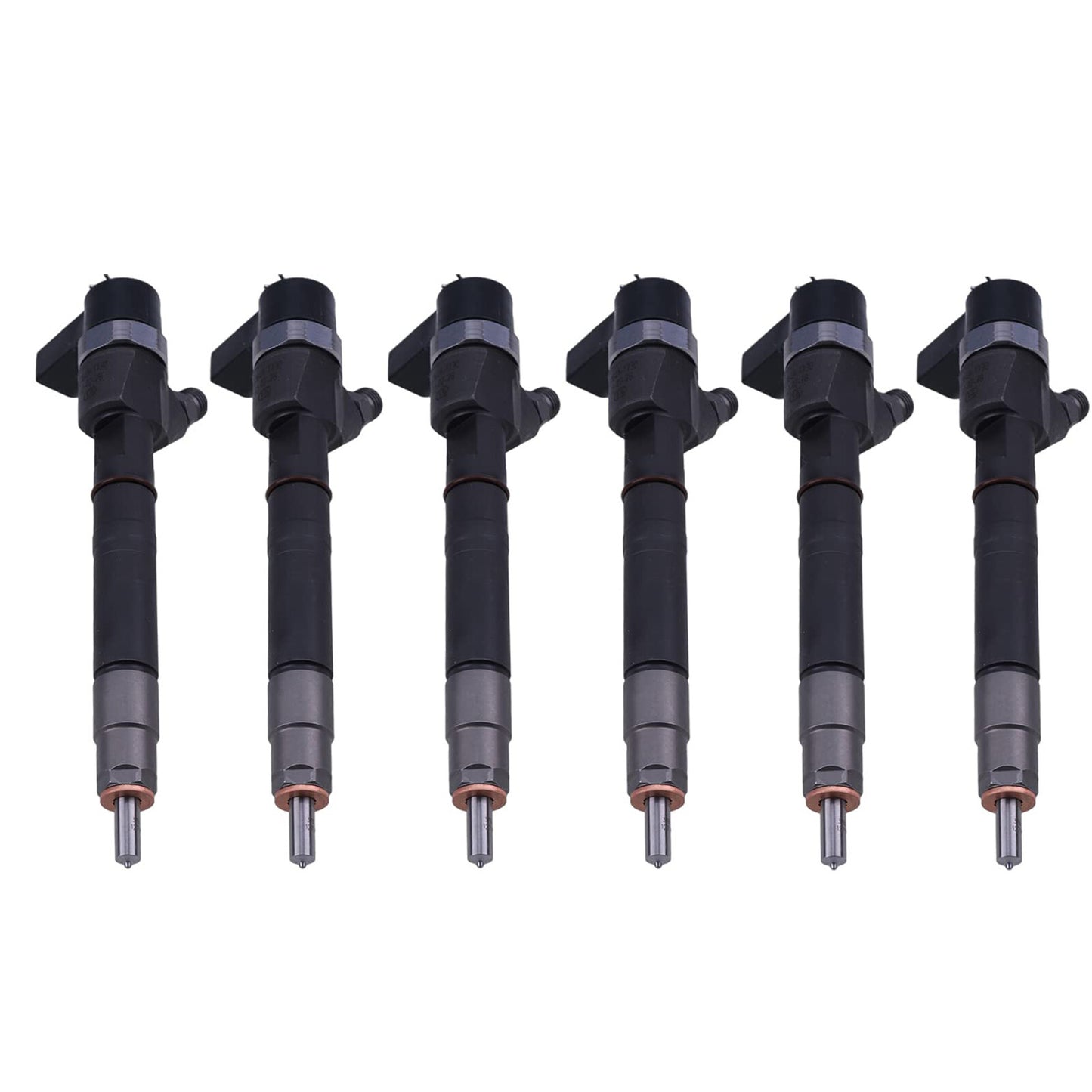 6PCS for Mercedes W211 E320 2005-2006 Common Rail Fuel Injector 0445110193