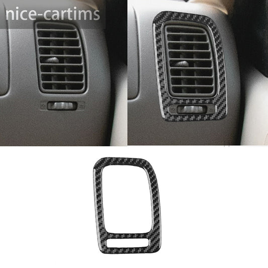 Carbon Fiber for Co -pilot Dashboard Air Vent Outlet Trim for Toyot@ Tacom@ 2001-2004