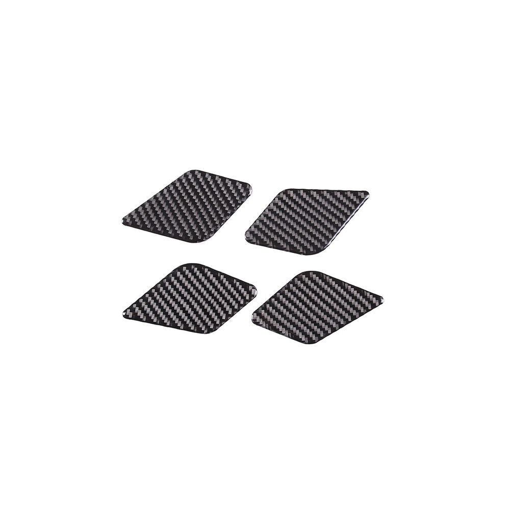 for Benz C Class W206 2022+ Interior Door Handle Bowl Panel Cover Carbon Fiber¡Á4