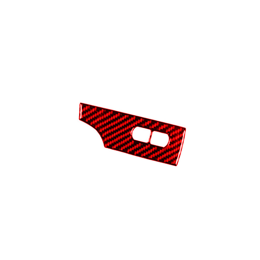 Red Steering Wheel Right Panel Trim Carbon Fiber for Chevrolet COBALT 2005-2010