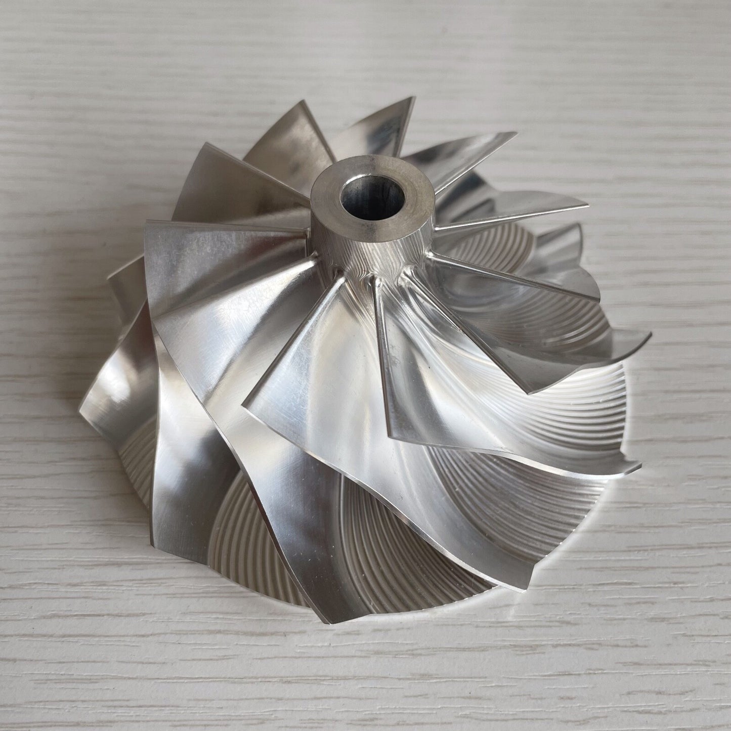 6418-4 75.83/102.75 mm 11+0 Blade Racing Turbocharger Blank Compressor Wheel