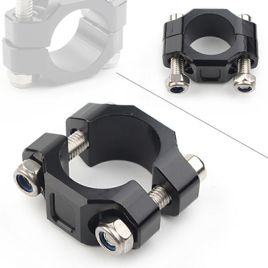 1x CNC Rotating Bar Clamp For Brake Clutch Perch 22mm 7/8 Handlebar Black