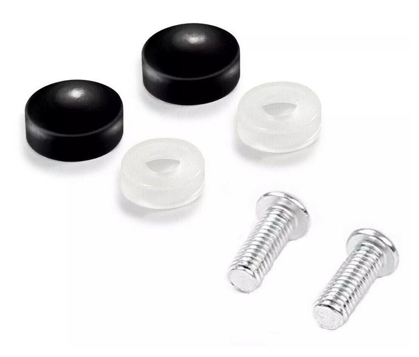 Car license plate cover cap, rear trunk blank, matte black, suitable for Mercedes-Benz