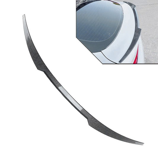 Carbon Fiber Black Rear Trunk Roof Spoiler Wing for BMW X6 F16 X6M 2014-2019