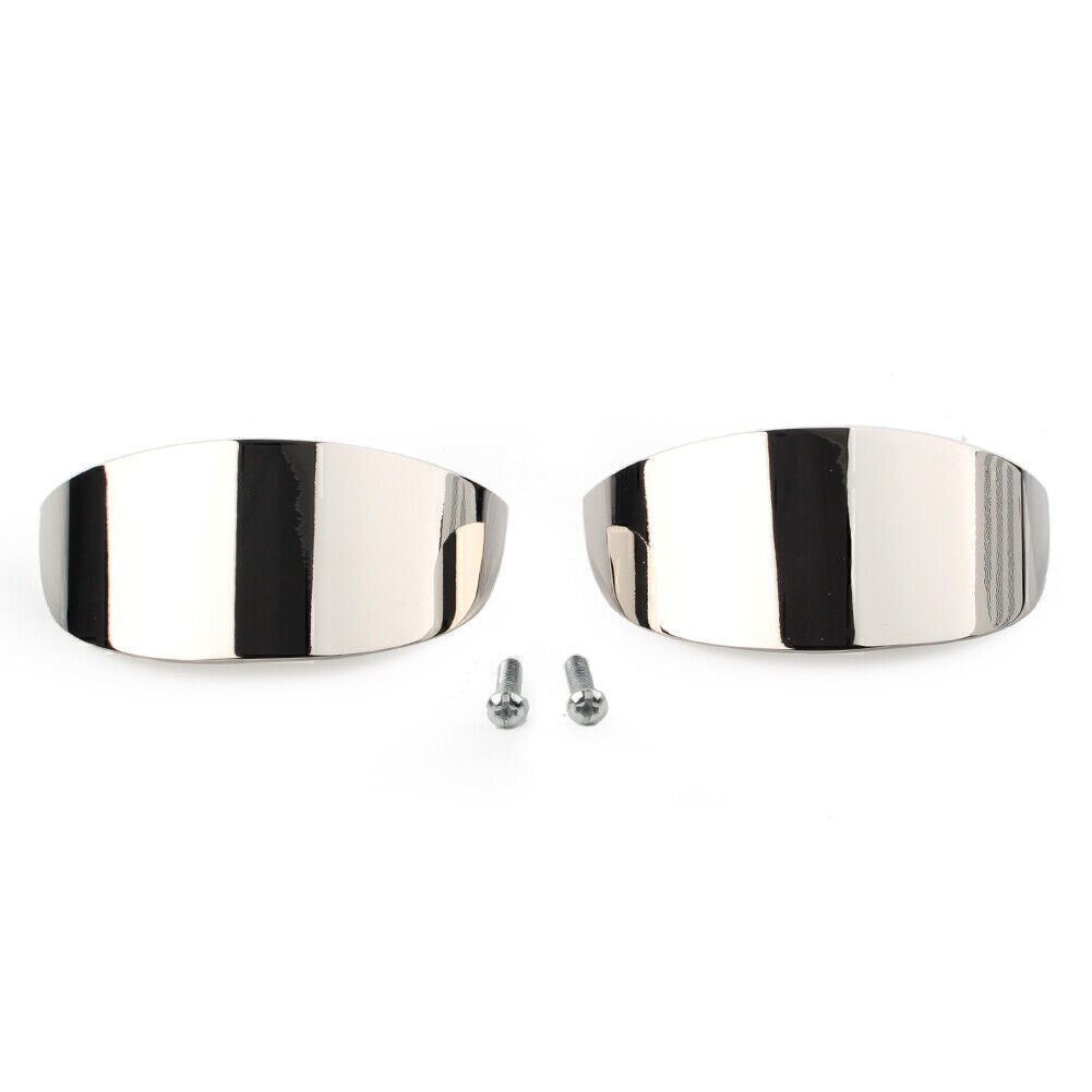 Rear Turn Signal Visors for Harley Touring 1986-17 FLHT  FLSTC Aluminum Chrome