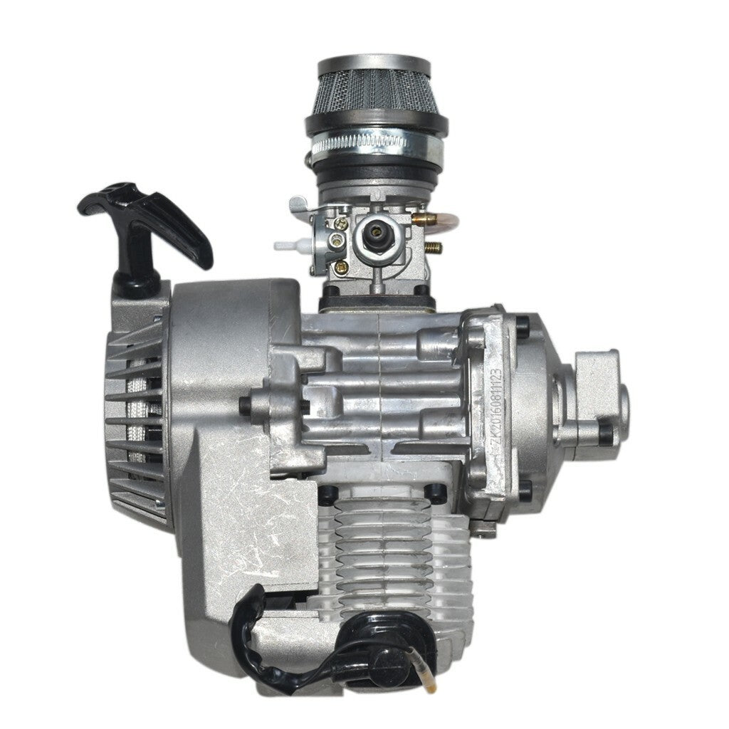 2-stroke 49cc/50cc engine/motor kit for all-terrain vehicles, scooters, minimoto bikes, and more.