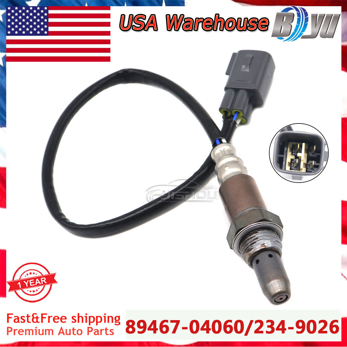 Oxygen O2 Sensor 89467-04060 Fits for TOYOTA SEQUOIA TUNDRA TACOMA for LAND CRUISER