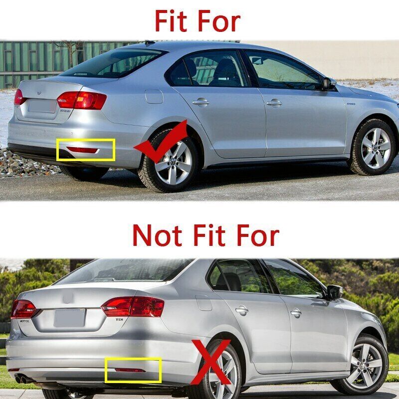 for VW for Jetta A6 EU Version 2011-2014 Pair Rear Tail Bumper Light Signal Light