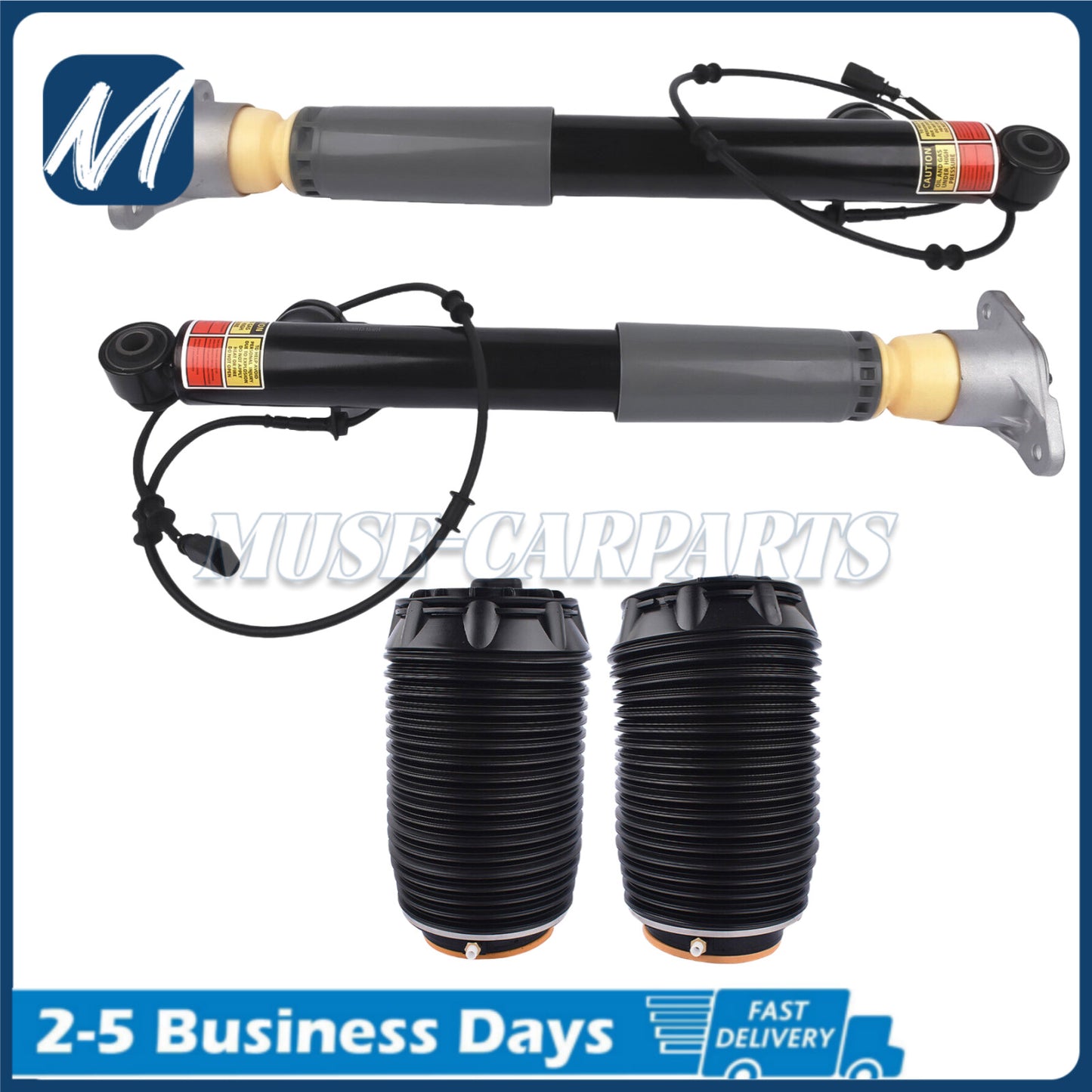 front shock absorbers and 2x rear shock absorber assemblies for Audi for A4 8K B8 for A5 8F 8K0413029