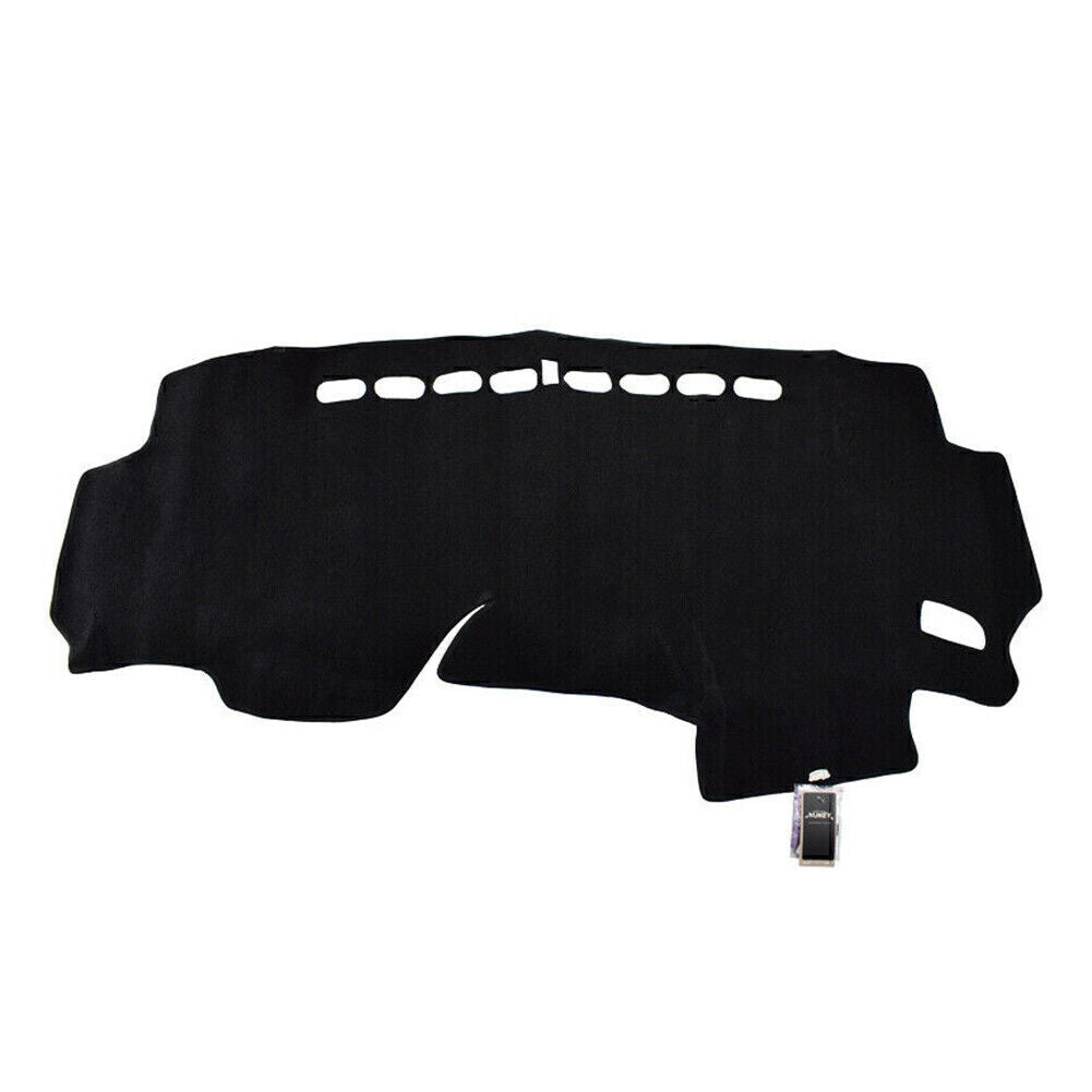 Dash Cover Mat Carpet Dashmat Dashboard Cover Black for Honda Fit Jazz 15-19