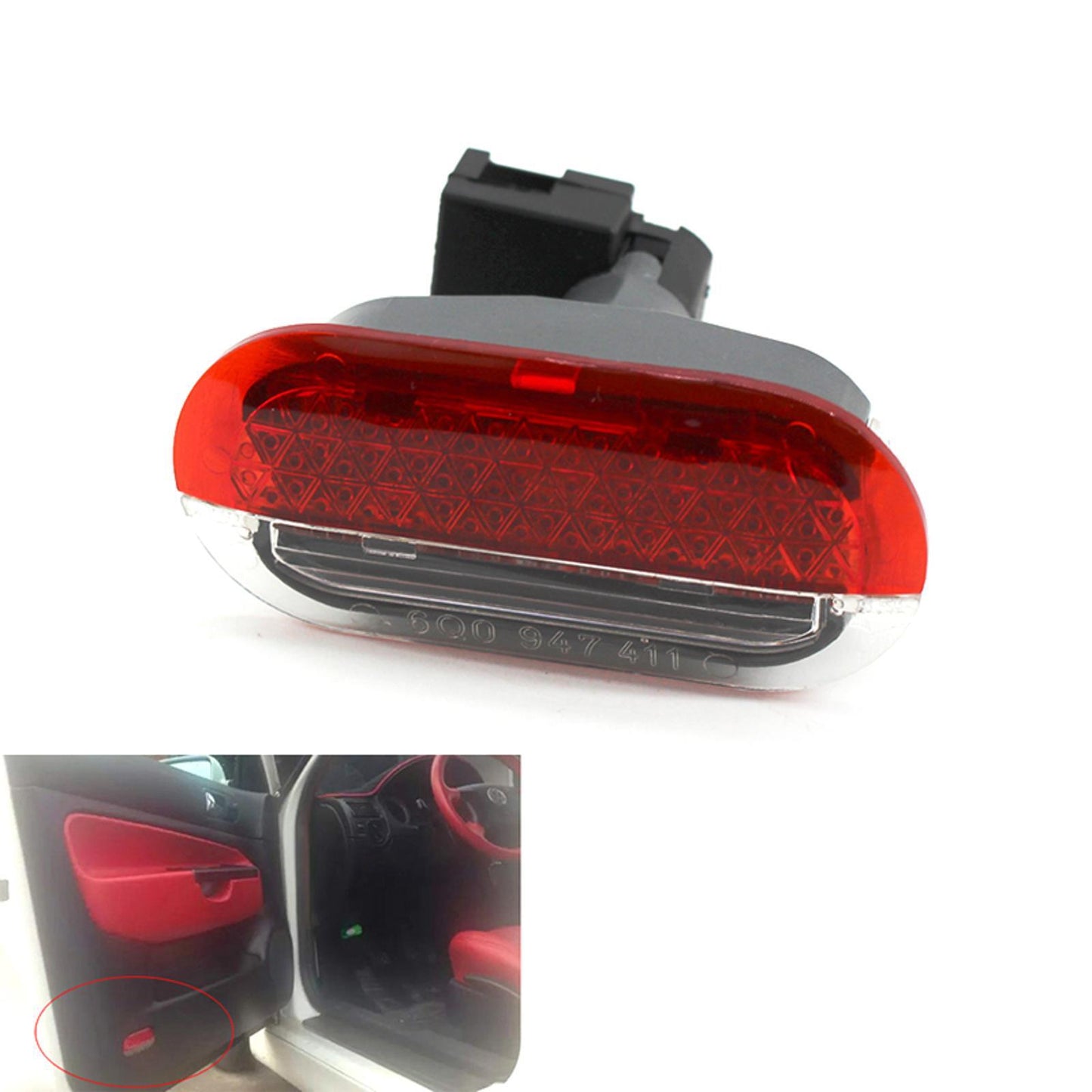 Replacement Car Door Welcoming Light for VW Beetle 1999-2004/ for Golf 1995-1998 f