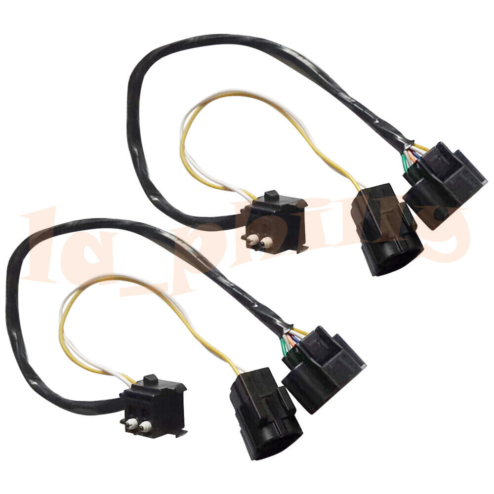 1Pair Front Outside Door Handle Wire Harness Black for CTS 09-14 Left Right