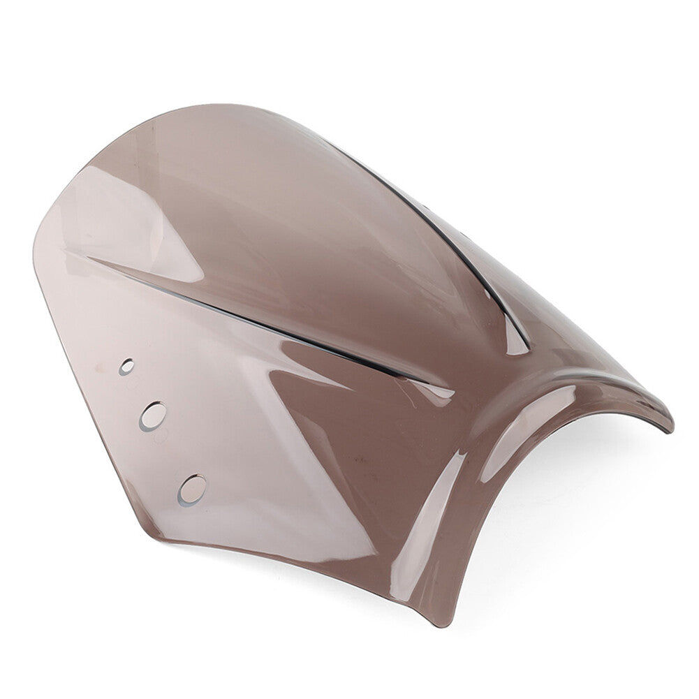 1x Universal Motorcycle Windshield Wind Screen Deflector Wind Shield