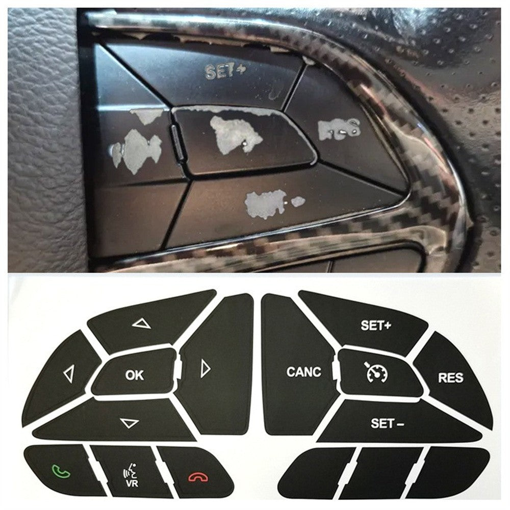 Steering Wheel Button Repair Decal Sticker Repair for DODGE for CHARGER 2016-2022