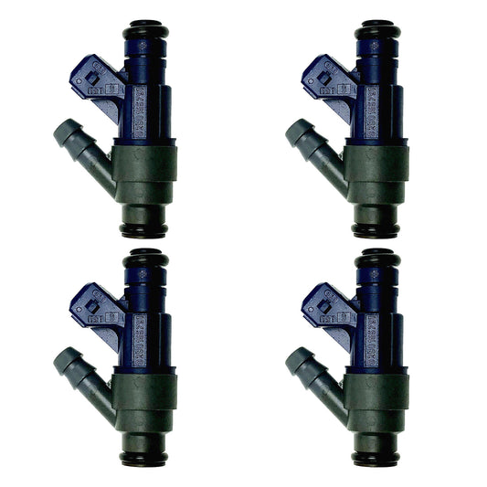 Set of 4 Fuel Injectors 0280155791 for 1998-2000 for VW for Golf for Jetta Beetle 2.0L FJ747