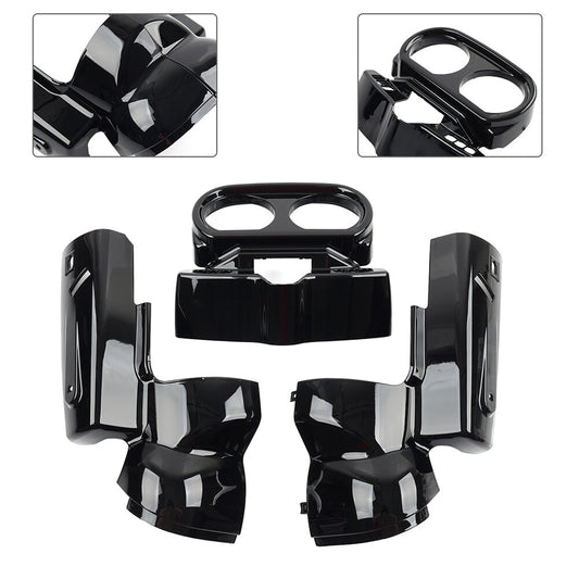 Instrument Housing Set Vivid Black Fit for Harley Road Glide 2015-2023