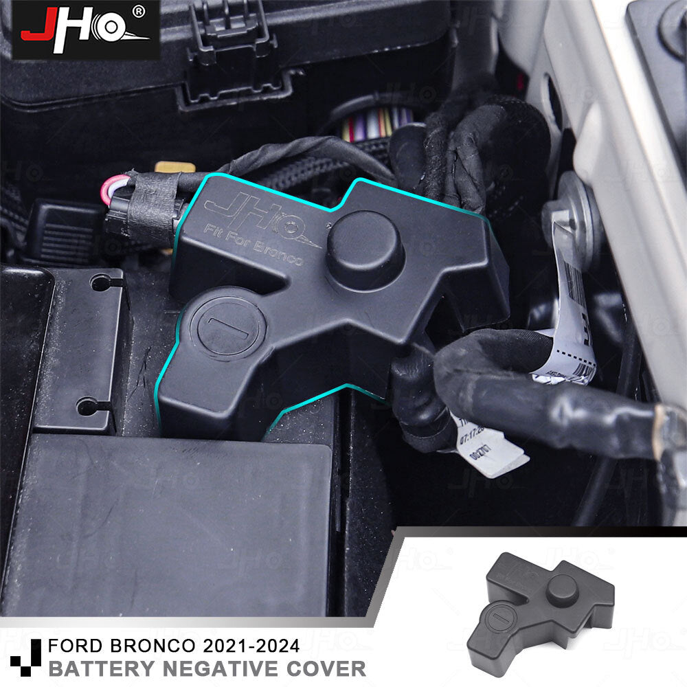 Battery Terminal Cover Positive Negative Top Post Cap for Ford Bronco 2021-2024