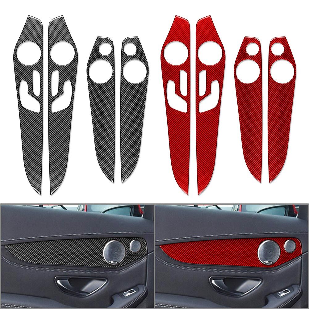 Interior Door Panel Cover Trim for Benz C Class W205 14-21 GLC Class X253 16-21