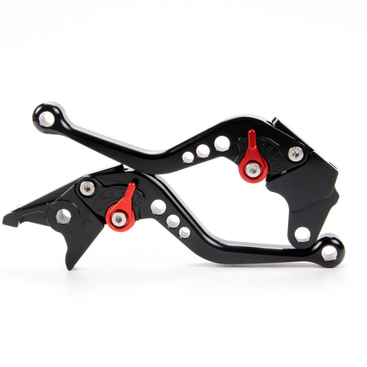 Short Black CNC Brake Clutch Levers For 950 SM /SMR/SMT/SUPERMOTO 07 08 09