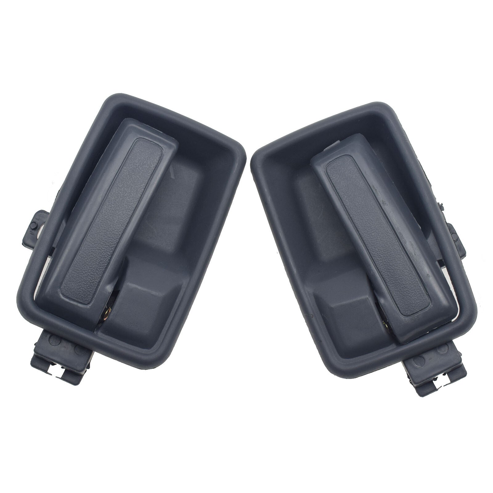 2PCS Gray Interior Door Handle Front Left  Right For 1989-2001 for Isuzu Pickup TFR