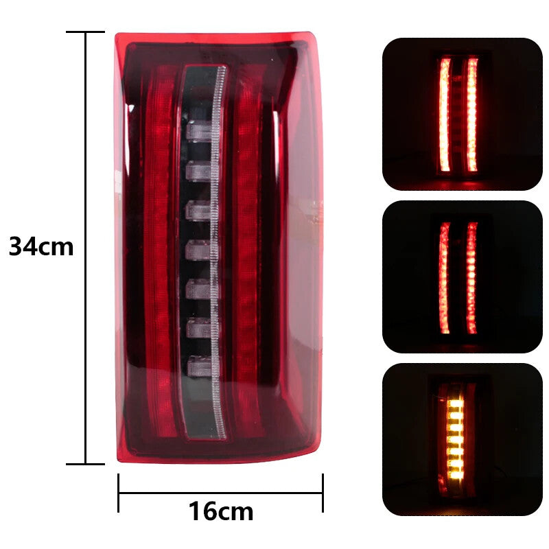 Suitable for JAC T9 HUNTER 2021-2023 LED rear taillights, parking lights, and turn signals.