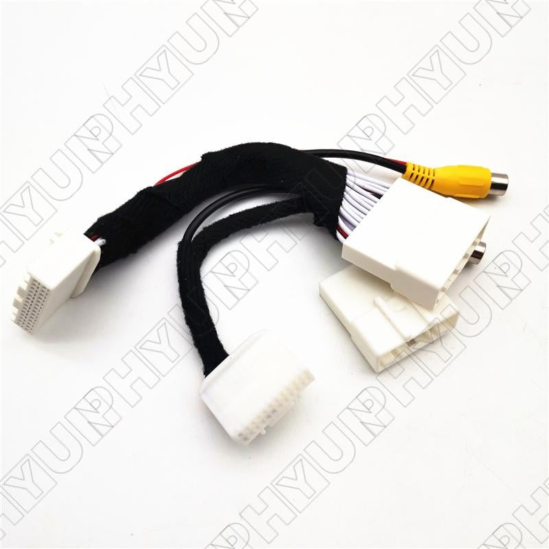 28 Pins + 24 Pins Camera Adapter cable for Toyota for Land Cruiser Prado Prius 1Set