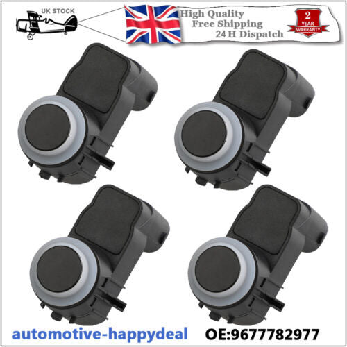 4X PDC Parking Sensor for Citroen DS3, C3, for Peugeot 3008, 5008 9677782977