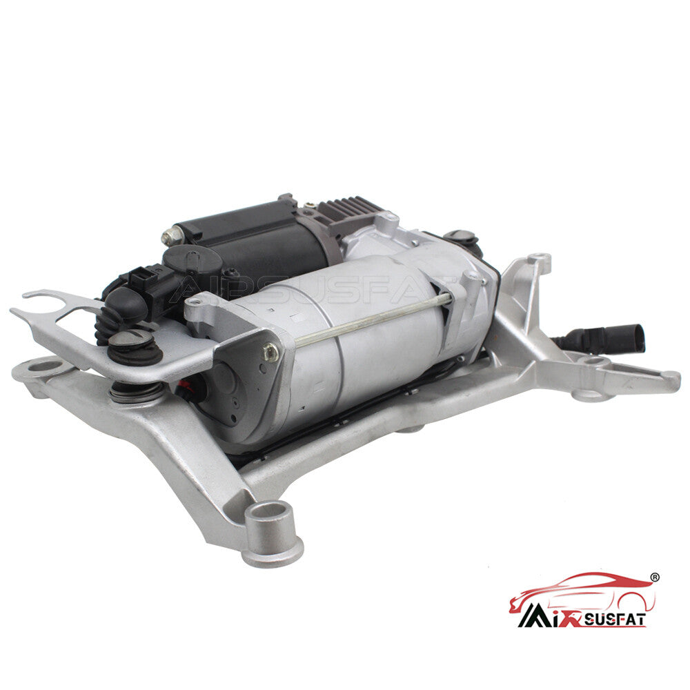 for VW Touareg for Porsche for Cayenne Air Suspension Compressor Pump w/bracket 2003-10