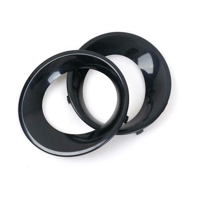 1. Dual fog light cover base coat with barbecue grill trim in black, suitable for BMW X3 E83 LCI 2007-2010.