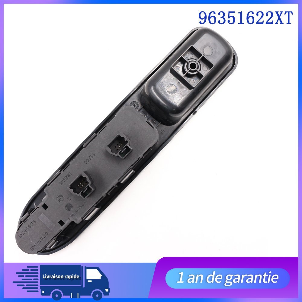 Pour for Peugeot 307 96351622XT Commande Leve Vitre Avant Gauche 2000-2005 Neuf