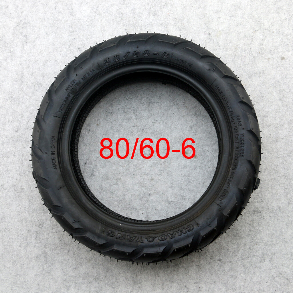 Motorcycle 80/60-6 Vacuum Tubeless Tire E-Scooter Motor Electric Scooter ATV
