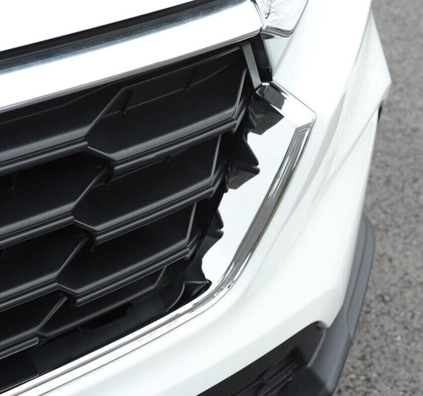 for Honda CR-V 2023-2024 Front Bumper U Shape Grille Chrome Grill Strips trim