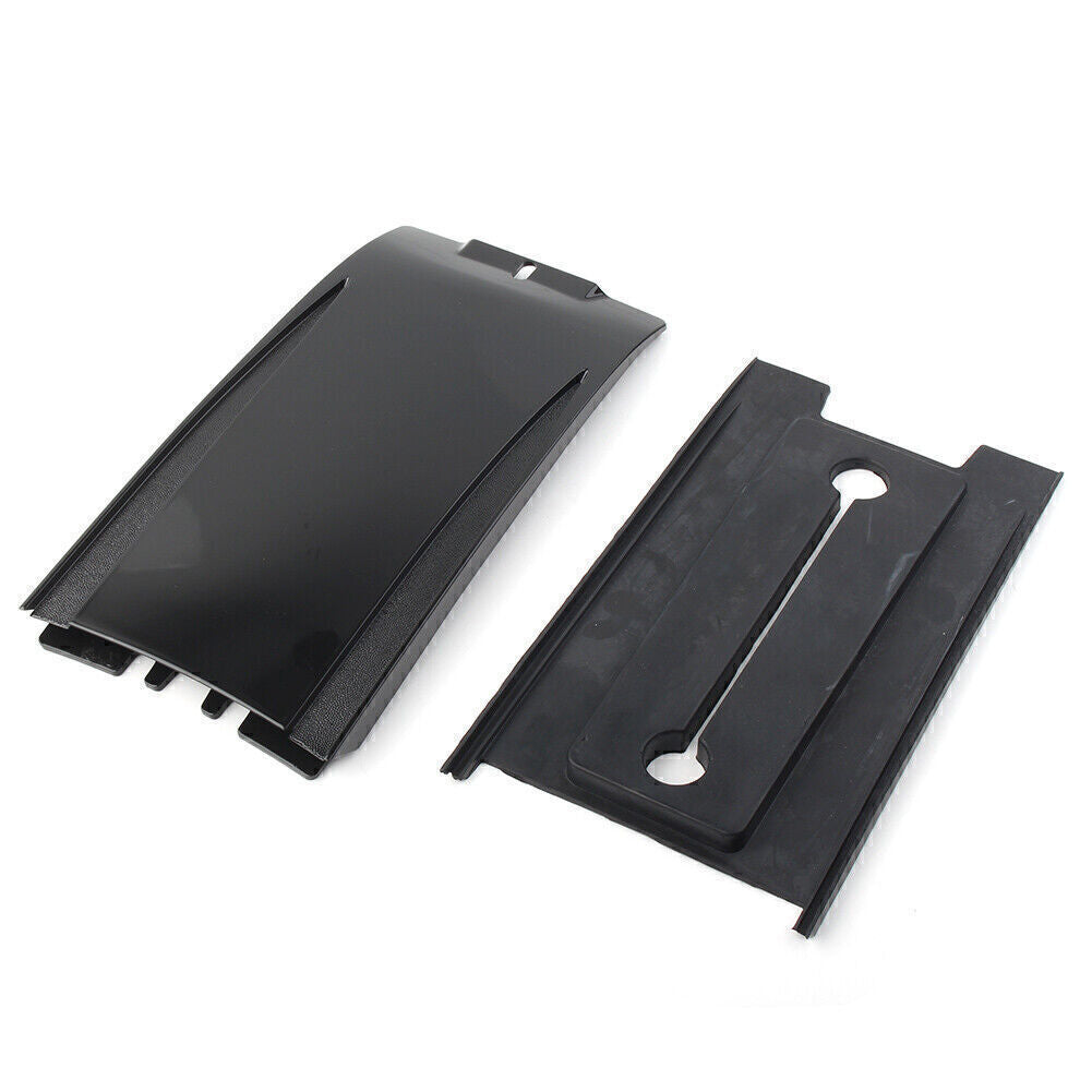 Lower Dash Tank Panel Extension Fit for Harley Softail 2000-2017 FXST/FLST Black
