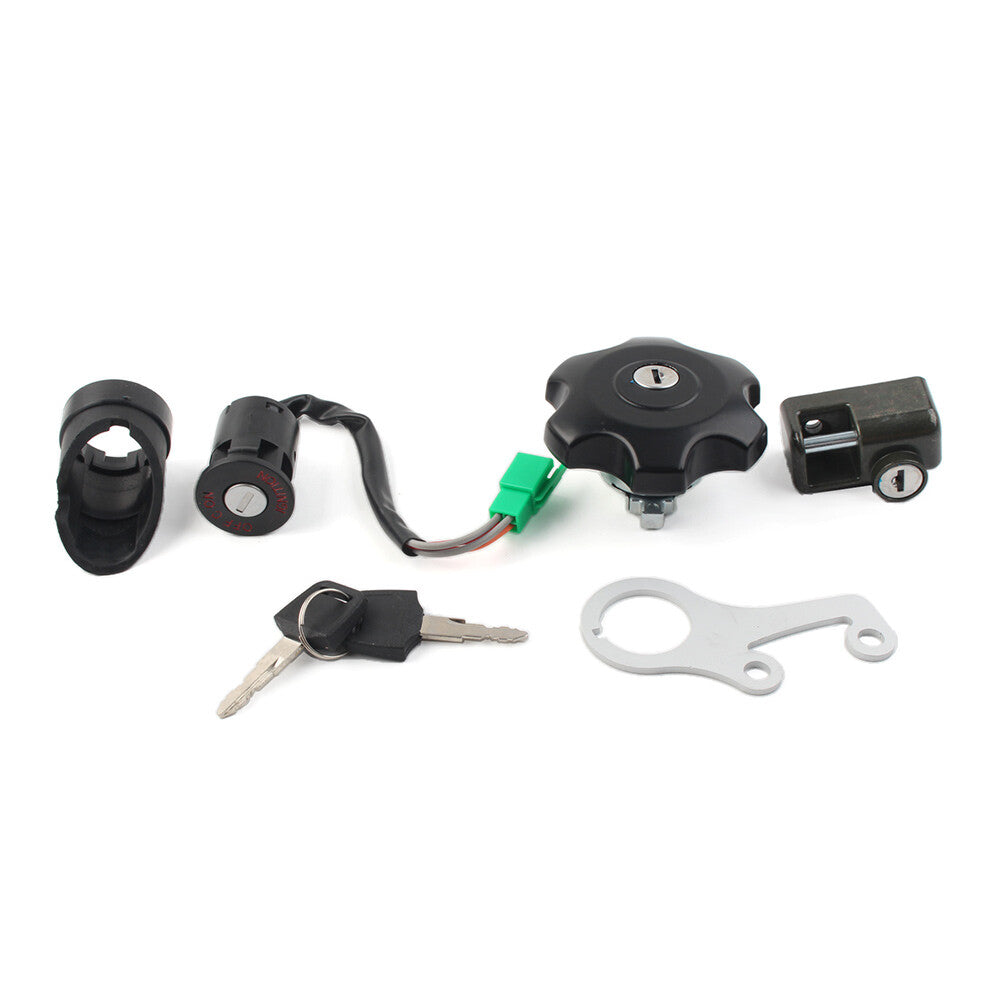 Ignition Key Switch Gas Cap Lock Set Fit for Suzuki DRZ400SM 2005-2022