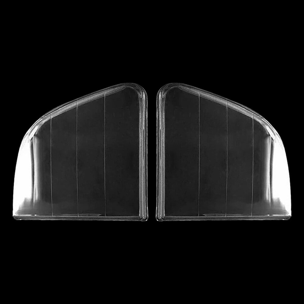 Front L+R Outer Headlight Clear Lens Plastic Housings For 98-07 LX470